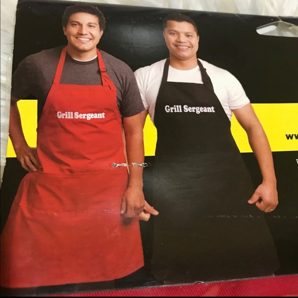 flirty apron Other - Men’s apron - grill sergeant